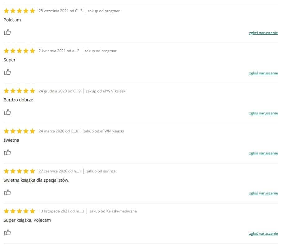 Opinie na temat książki Kosmetologia - Anna Kołodziejczak