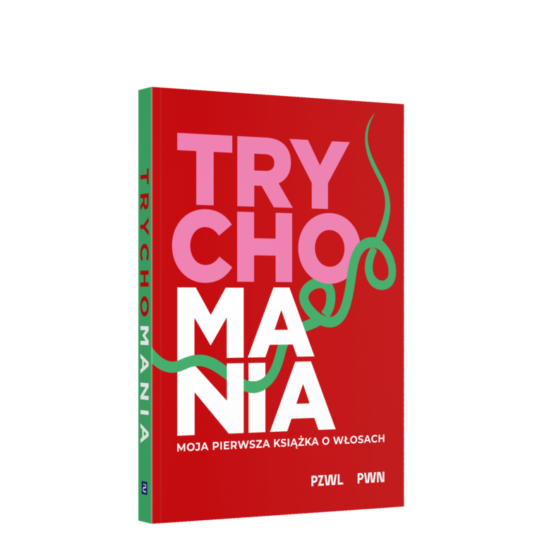 Trychomania — okładka książki o włosach